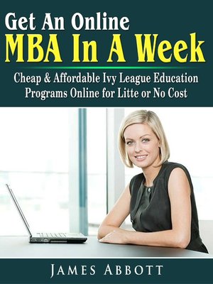 cover image of Get an Online MBA In a Week
